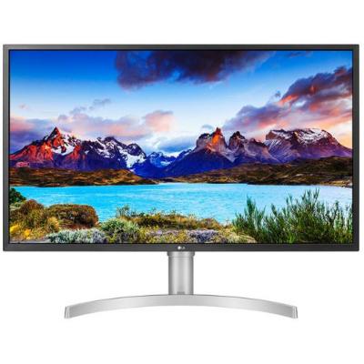 32"White LED Monitor 4K UHDSpeakers Height Adjustable DisplayPort USB HDMI